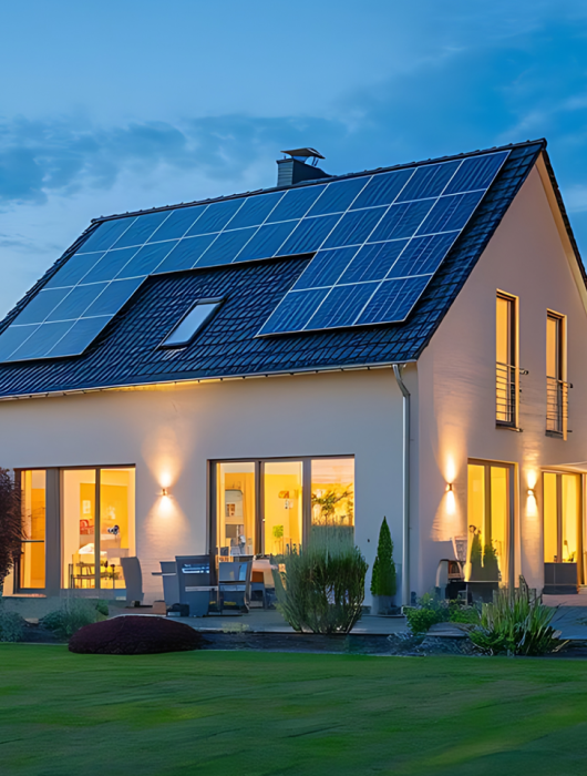 Installation photovoltaïque réalisée par EVia Solutions